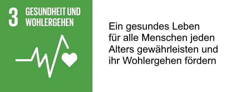 SDG 3 mit Beschreibung