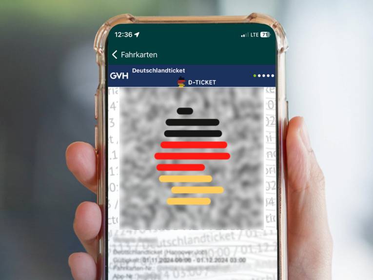 Handy mit Deutschlandticket